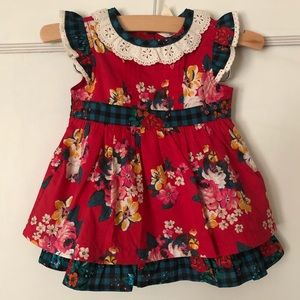Matilda Jane baby girl Sugar Plum dress & bloomers
